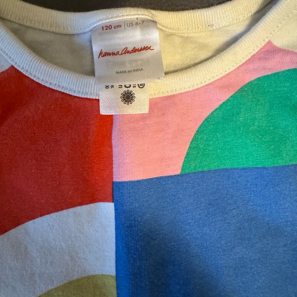 BUNDLE (4) Hanna Andersson Girls Dresses size 6-7 - Picture 6 of 7